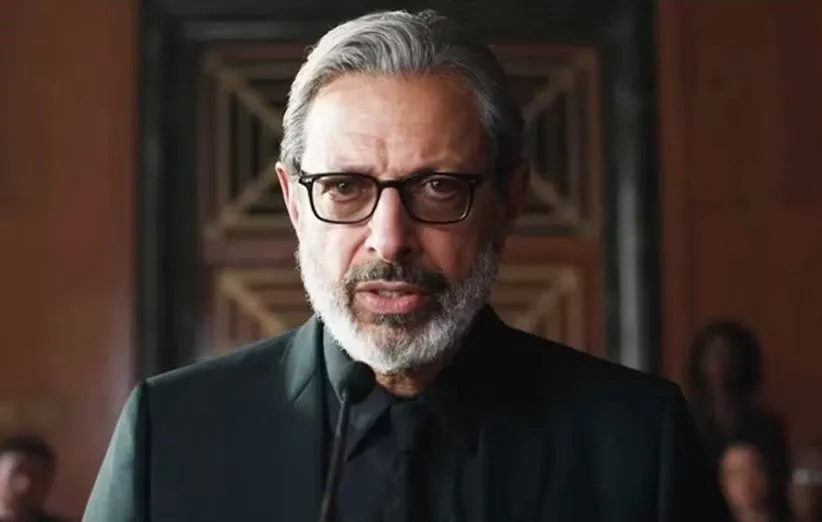 جف گلدبلوم در نمایی از فیلم دنیای ژوراسیک: پادشاهی سقوط کرده