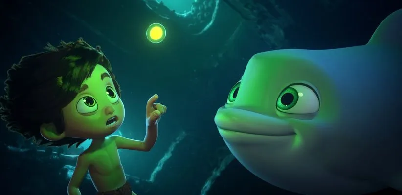 کارتون پسر دلفینی