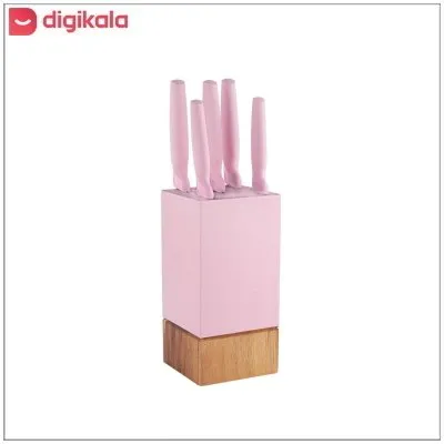 سرویس چاقو آشپزخانه 6 پارچه شفر مدل Pemo
