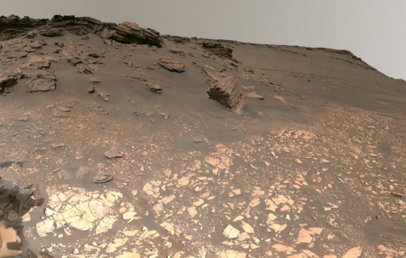عکس 360 درجه مریخ نورد استقامت از مریخ