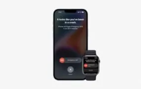 تصادف اپل Crash Detection