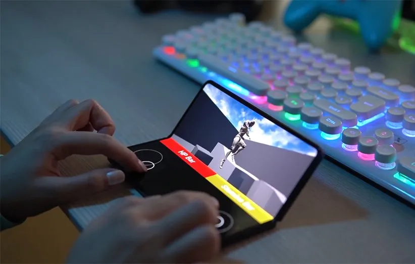 گوشی‌ها لپ‌تاپ‌های تاشو رول‌شونده