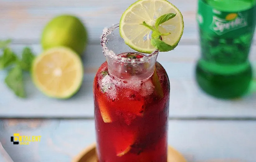 طرز تهیه موهیتو توت سیاه