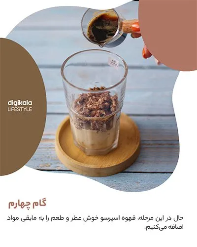 طرز تهیه آیس‌کافی کیت‌کت