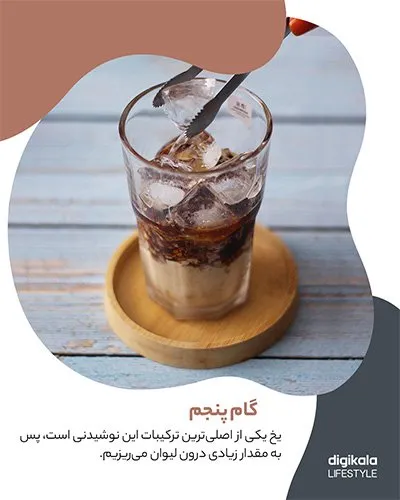 طرز تهیه آیس‌کافی کیت‌کت