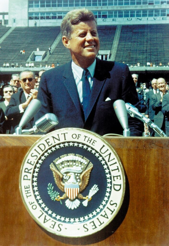 سخنرانی جان اف کندی در دانشگاه رایس