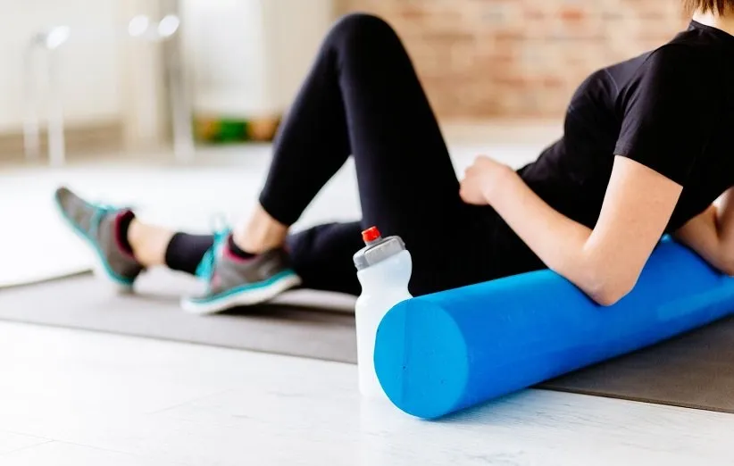 از فوم رولر استفاده کنید