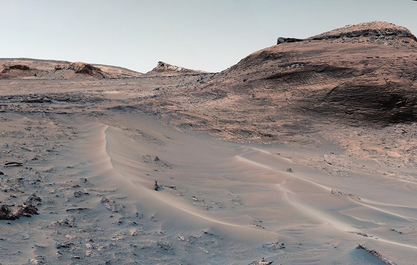 رسیدن مریخ نورد کنجکاوی ناسا به دشت نمک