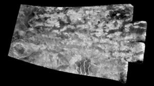 تصویر راداری کاسینی از منطقه فرود فضاپیمای دراگون فلای ناسا