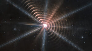 دایره های متحد المرکز منظومه ستاره ای WR 140
