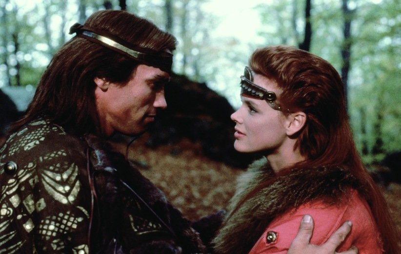 Red Sonja - بررسی فیلم‌های Conan the Barbarian (1982)، Conan the Destroyer (1984)، Red Sonja (1985) | کونان بربر؛ نقشی که آرنولد شوارتزنگر را به ستاره تبدیل کرد