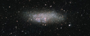 کهکشان WLM از نگاه تلسکوپ بسیار بزرگ اروپا