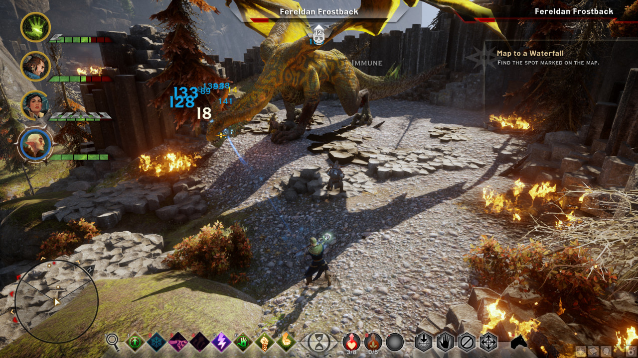 dragon age inquisition combat 2