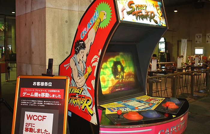 بازی Street Fighter 1987 Cabinet