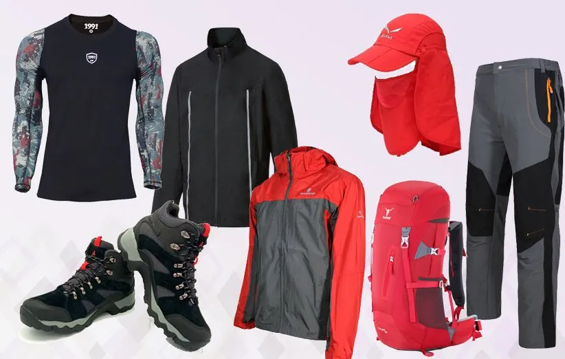 ست مردانه مخصوص کوهنوردی و طبیعت‌گردی