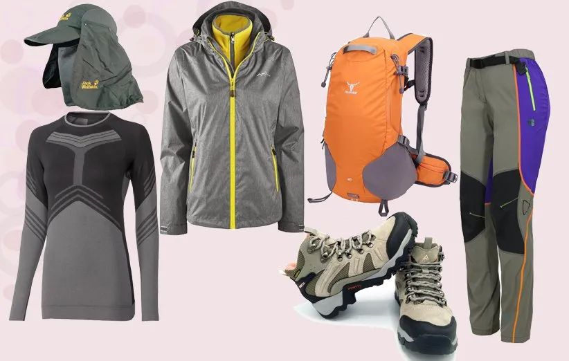 ست زنانه ورزشی مخصوص کوهنوردی و طبیعت‌گردی