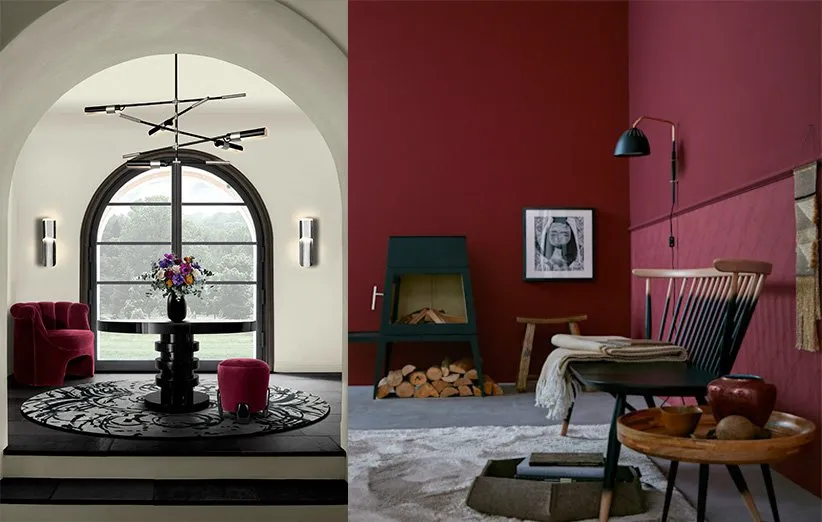 استفاده از رنگ سال ۲۰۲۳ برای طراحی داخلی خانه