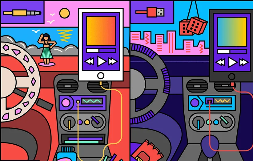 خرید کابل AUX