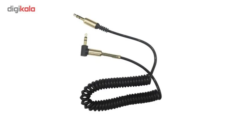 کابل aux فنری مدل mh12 به طول 1.5 متر