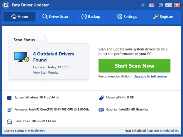 برنامه آپدیت درایور