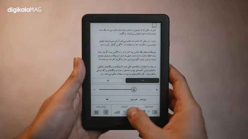 کتاب‌خوان فیدیبوک F2