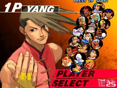 street fighter iii 3rd strike character select