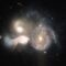 برخورد سه کهکشان از نگاه تلسکوپ فضایی هابل