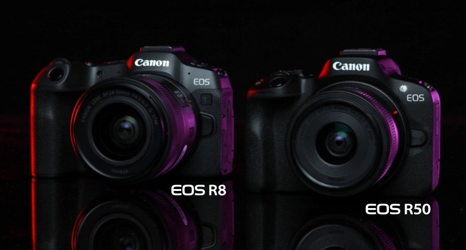 دوربین R50 و R8 کانن