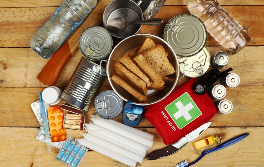 مواد غذایی برای کیف نجات زلزله