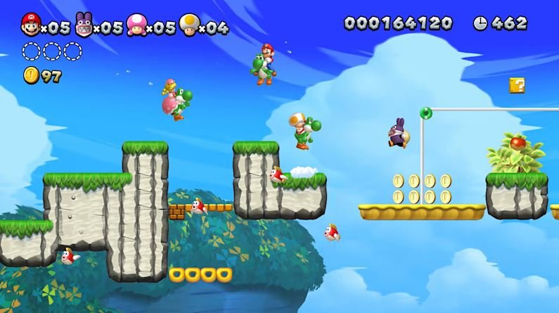 بازی New Super Mario Bros. U Deluxe