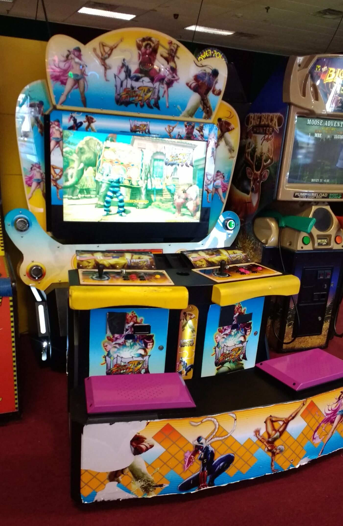 ultra street fighter iv arcade cabinet