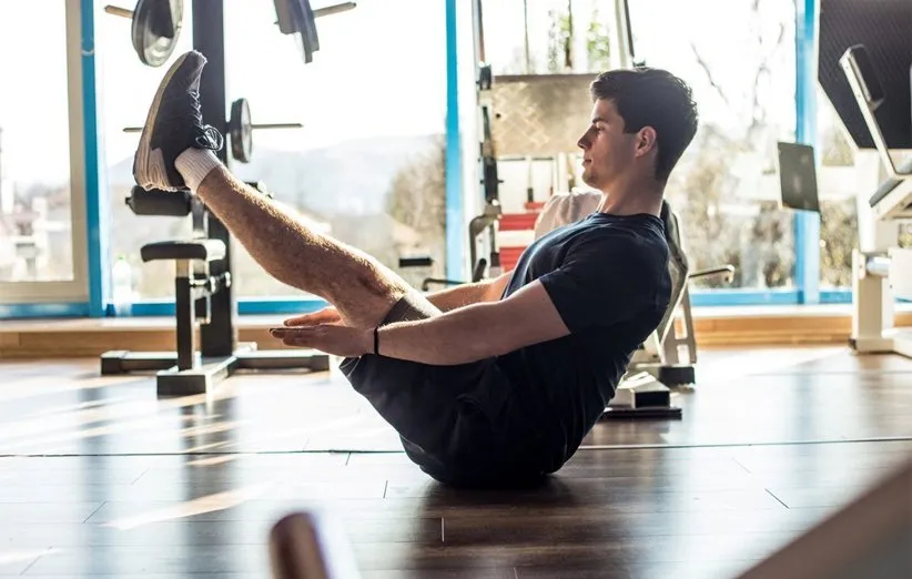 دراز نشست V شکل