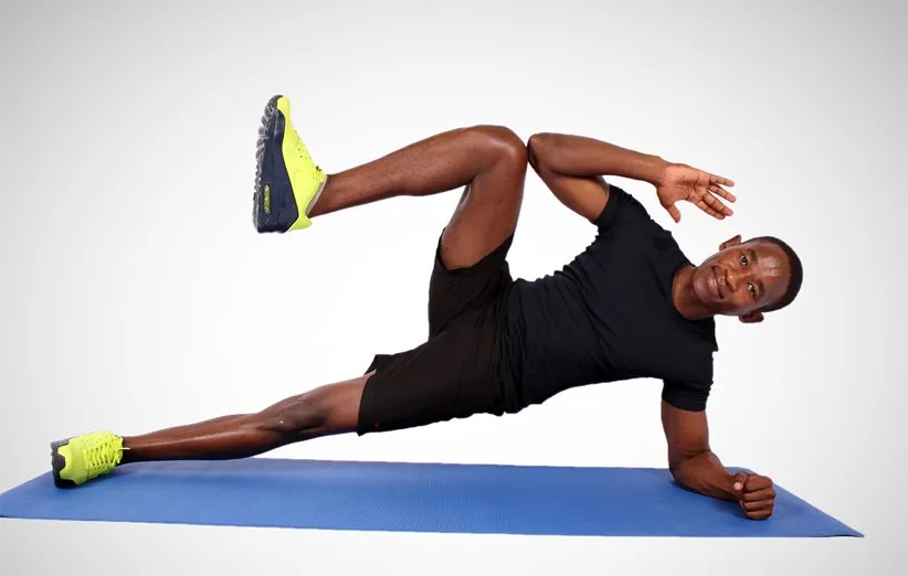 کرانچ در حالت پلانک پهلو