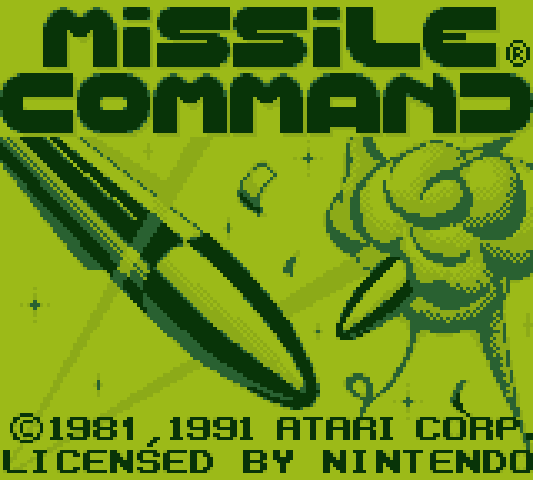 بازی missile command