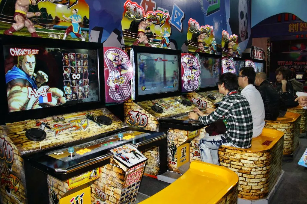 street fighter iv arcade cabinets