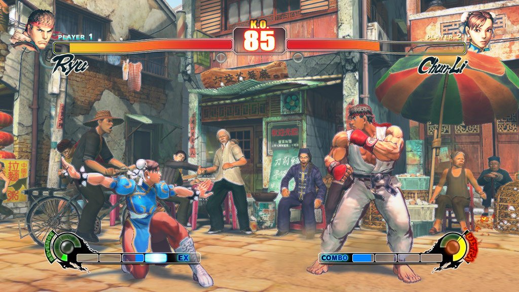 street fighter iv gameplay gif