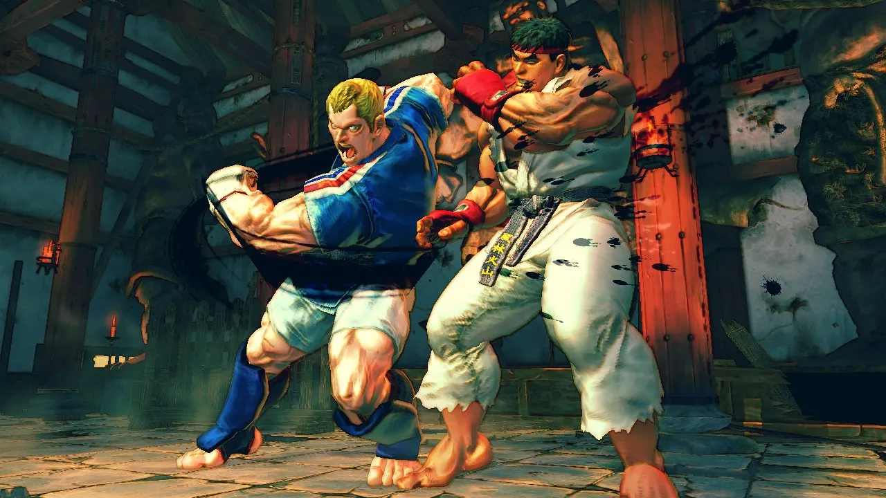 street fighter iv graphics
