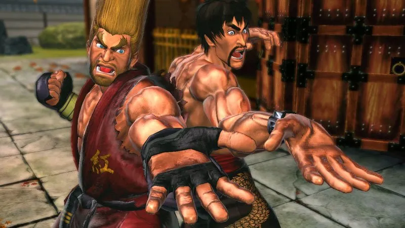 street fighter x tekken screenshot characters