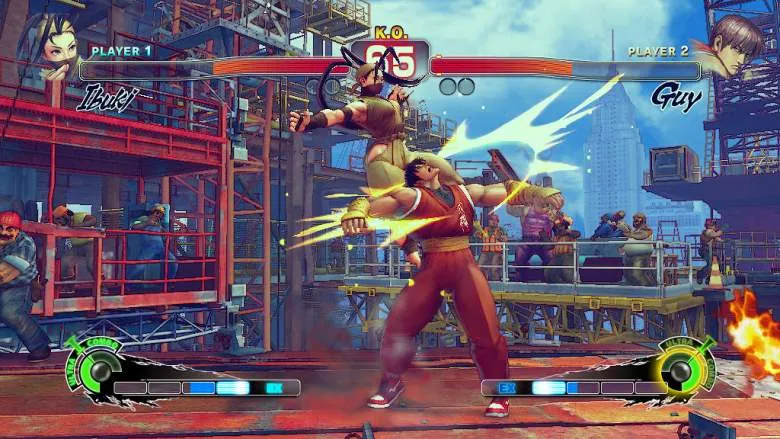 super street fighter iv gameplay gif
