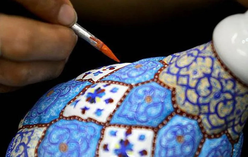 میناکاری روی مس