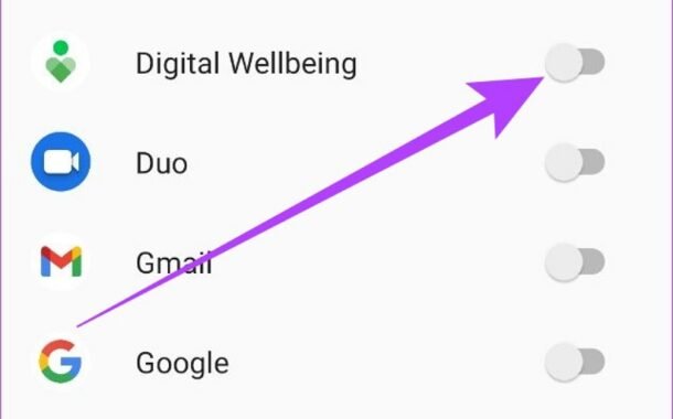 اپ Digital Wellbeing 22