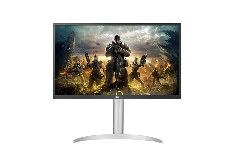 مانیتور ال جی مدل 27UP550N-W سایز 27 اینچ