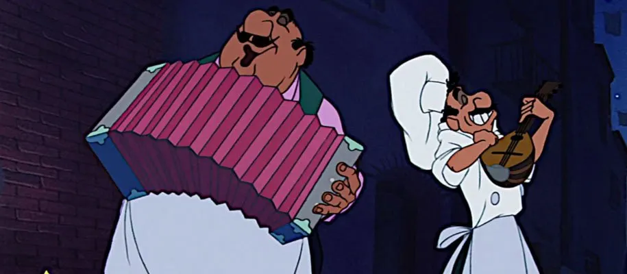 تونی و جویی شخصیت بهیادماندنی انیمیشن بانو و ولگرد