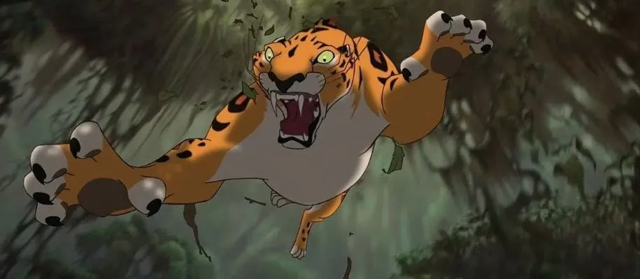سیبر در انیمیشن «تارزان»