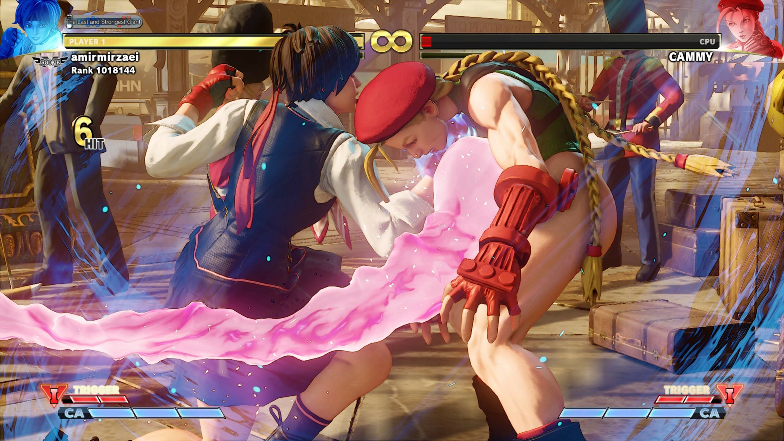 Street Fighter 5 Gameplay Screenshot