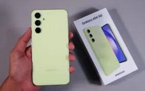 گلکسی A54 جعبه‌گشایی