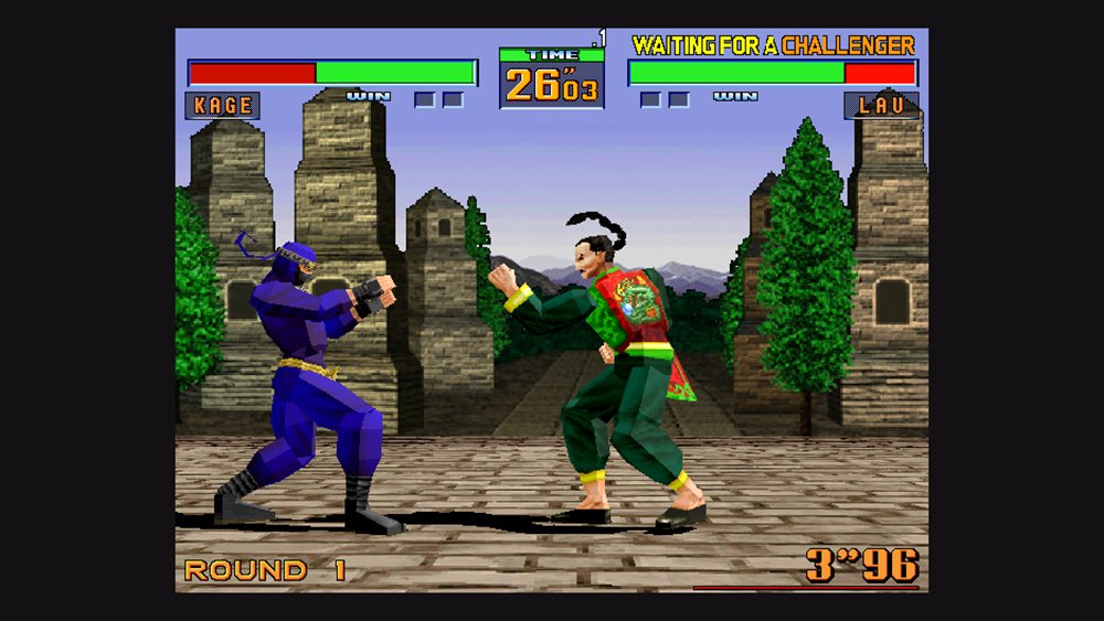 Virtua Fighter 2 - ۱۰ بازی که بزرگ‌ترین جهش گرافیکی را در زمان خود داشتند