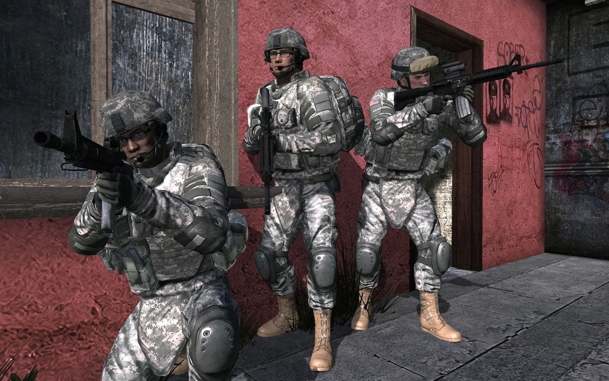 تصویری از بازی ساخت ارتش آمریکا