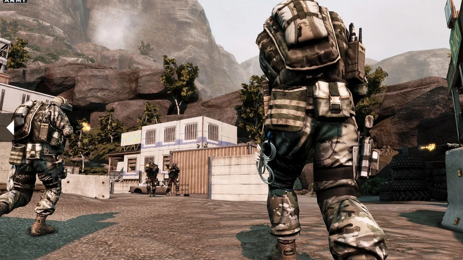 تصویری از بازی ساخت ارتش آمریکا