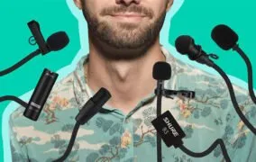 میکروفون یقه‌‌ ای بی‌ سیم